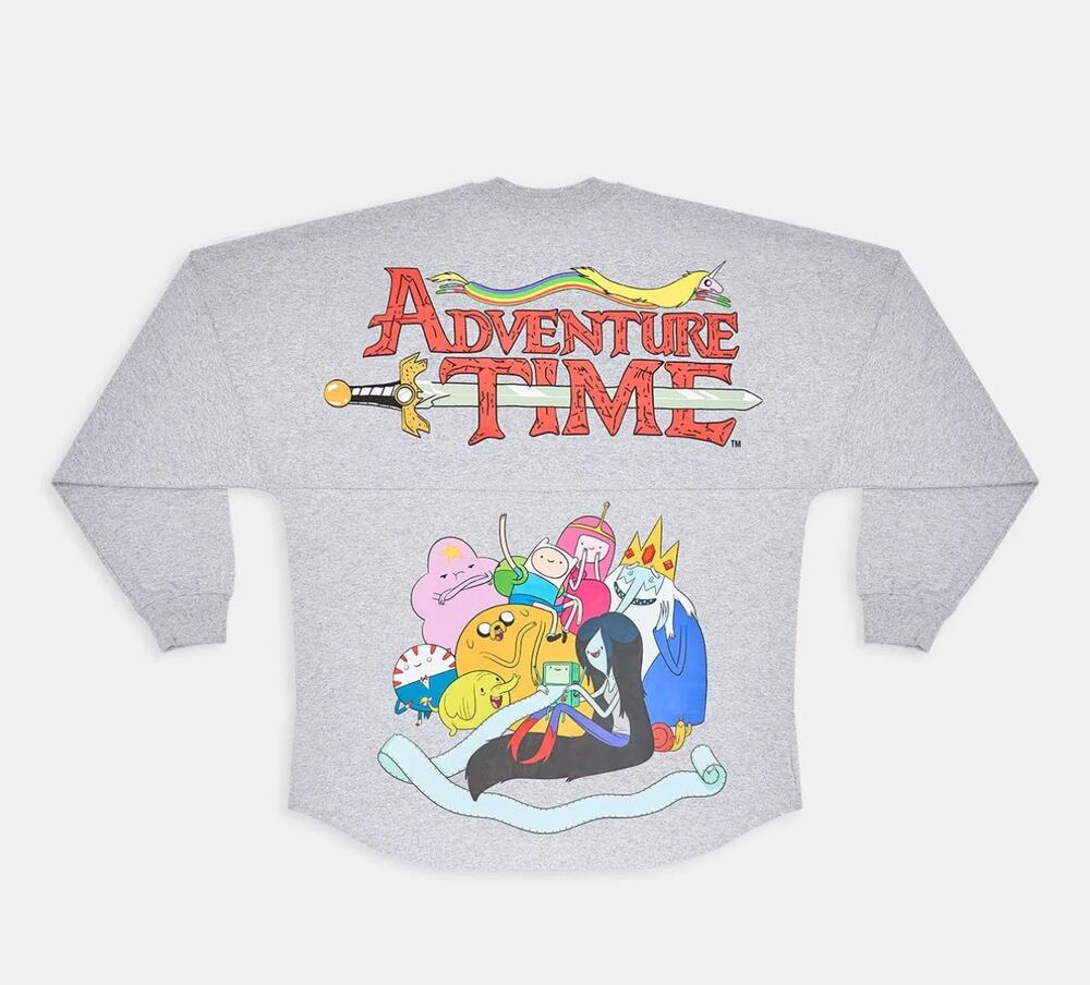 NWOT Cartoon Network Adventure Time Jake and Finn Space Princess Spirit Jersey M